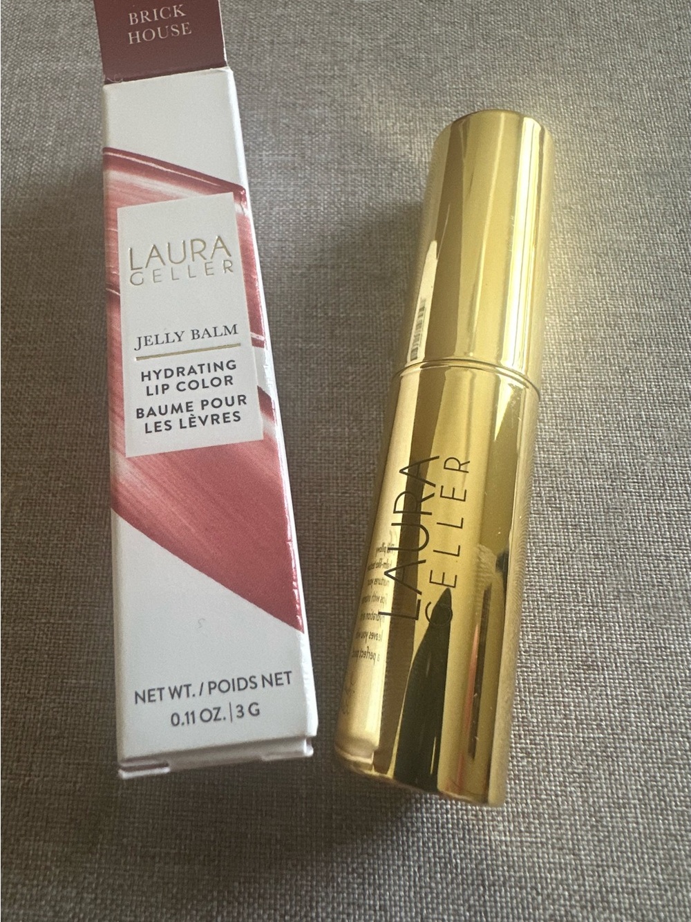 Laura Geller Jelly Balm Hydrating Lip Color - Brick House